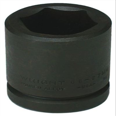 Wright Tool 28mm 3/4" Dr. 6 Pt. Std. Metric Impact Socket
