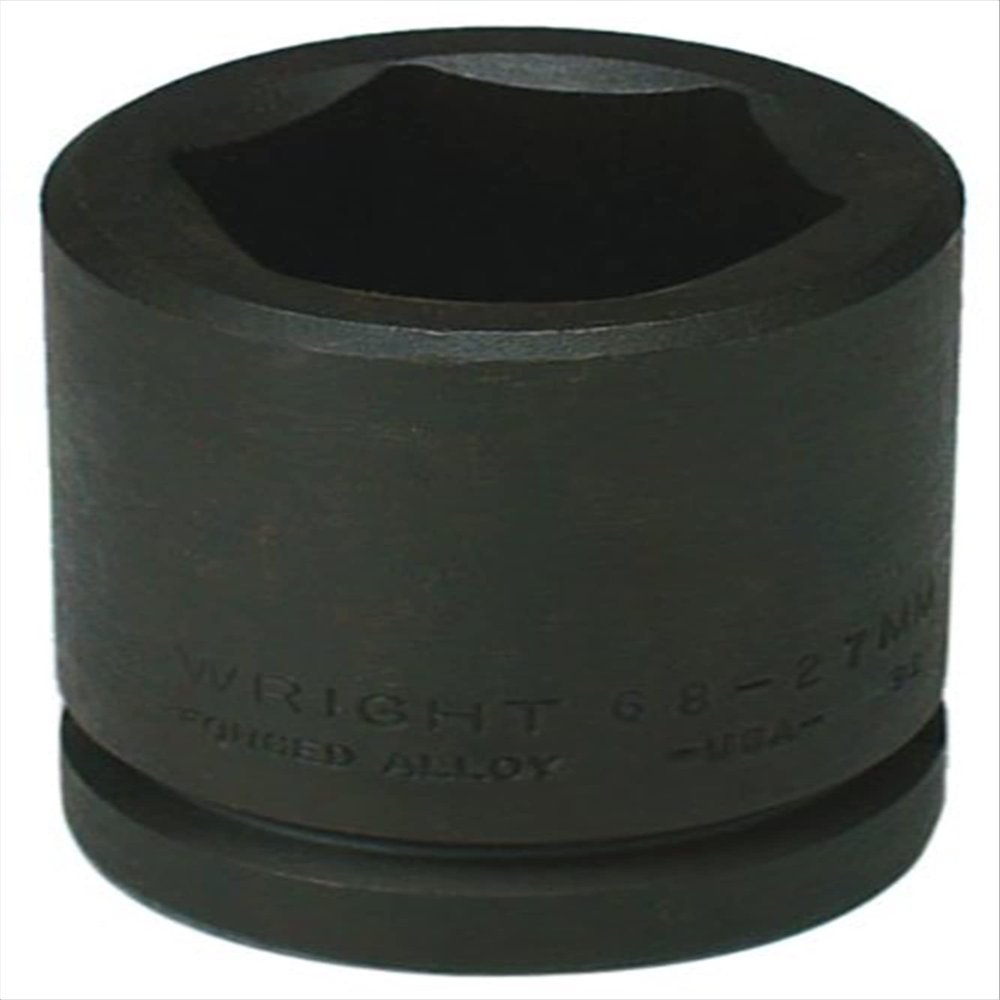 Wright Tool 28mm 3/4" Dr. 6 Pt. Std. Metric Impact Socket