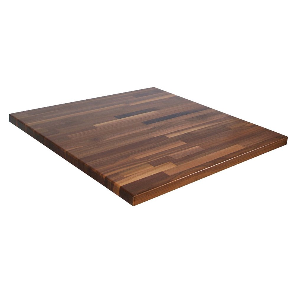 John Boos WALKCT-BL4825-V Blended Walnut Counter Top with Varnique Finish, 1.5" Thickness, 48" x 25"