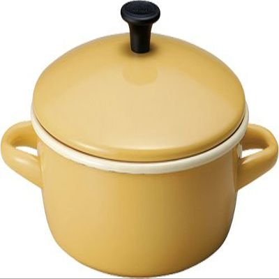 ejiry beisikkufaibu Buffet Pan 3.0l 24 cm Mustard 2817
