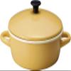 ejiry beisikkufaibu Buffet Pan 3.0l 24 cm Mustard 2817 view 1