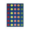 Faith Based Circles and Symbols Kids Rug Rug Size: 10'9" x 13'2" view 1