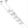 Tiella 800CBL5PN-LED, Accent Electronic Low Volt Surface Track Lighting Kits, LED Compatible, Nickel view 1