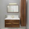 NUVO Lighting SF77/191 Eight Light Vanity Strip, 48" 8 light view 2