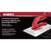 Roberts 10-286G 6 in. Heat Bond Carpet Seaming Iron, Red/Silver view 3