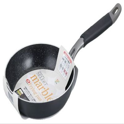 (Wahei freiz) Calorie Slim Select SR-4037 Frying Pan, IH Compatible, Teflon Select Gold Marble, 7.9 inches (20 cm)