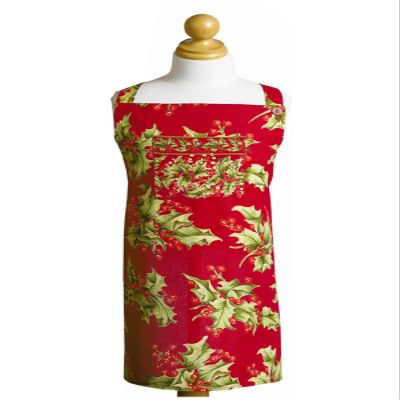 April Cornell Kid's Apron, Holly Red