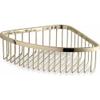 Kohler K-1897-AF 11-5/8" x 8-1/6" x 3" Large Corner Shower Basket French Gold view 1