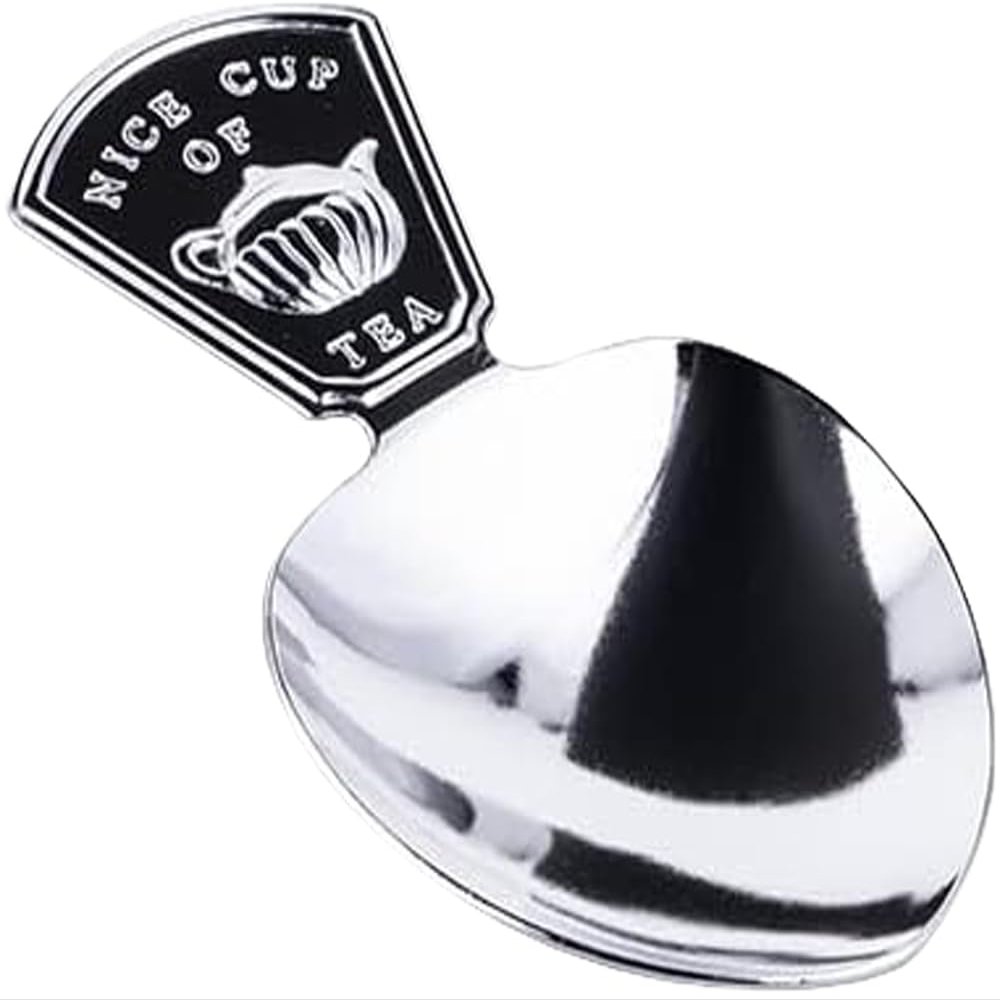 CASUAL PRODUCT 010446 Tea Caddy Spoon, B, Silver