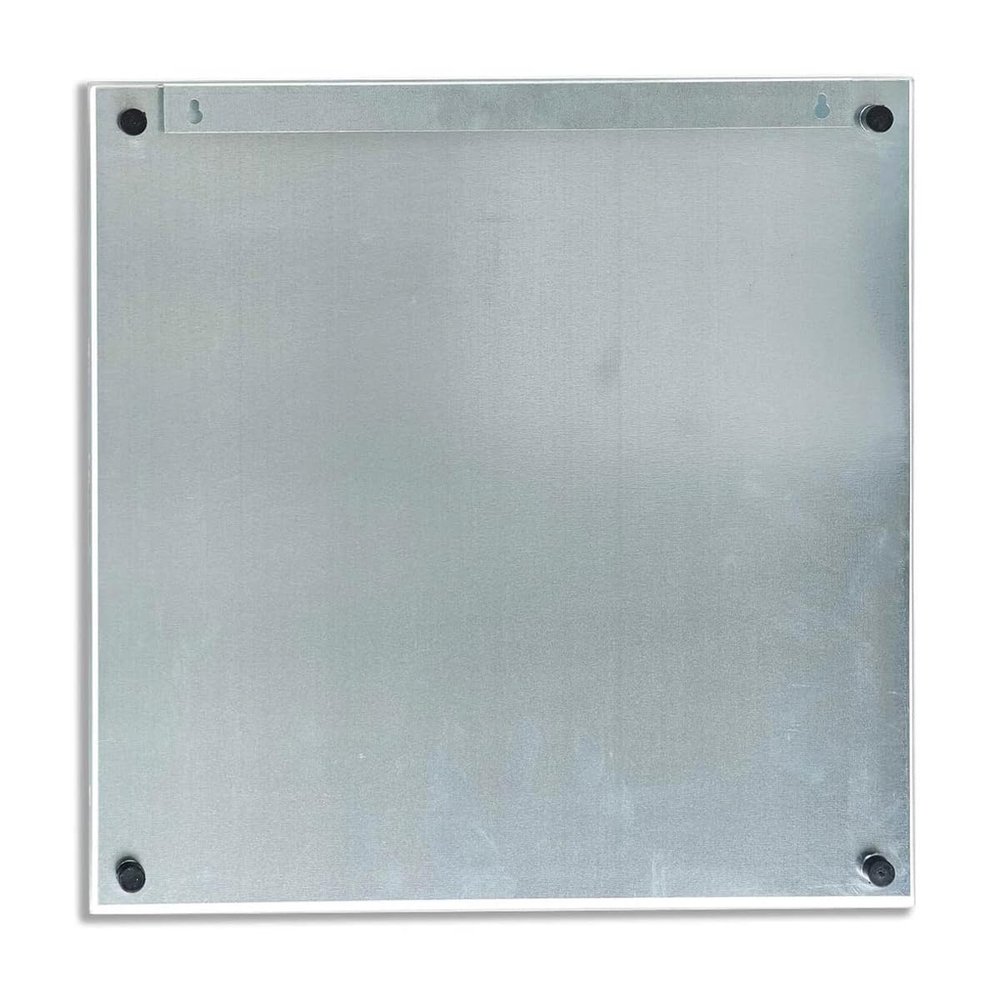 Zeller 11602 Memo Board 40 x 40 cm Black Glass