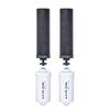Set of 2 Berkey Authentic Black Berkey Elements (BB9-2) and 2 PF-2 Fluoride Reduction Elements - Combo Pack view 1