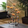 10 Amber Calla Lilly Candleholder Wedding CENTERPIECES 24 1/4" Tall view 2
