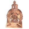 Holy Land Market Wood Nativity Set - One Piece (11.5 cm or 4.5" high) view 1