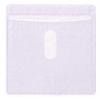CheckOutStore 100 CD Storage Rack, White Plastic, Adjustable, Solid Shelf, Floor Mount, CD Storage view 1