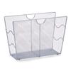 Zeller 17718 Mesh Newspaper Rack 39 x 17.5 x 27 cm view 1
