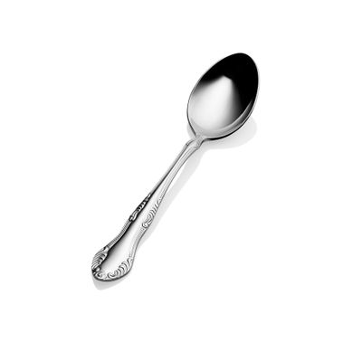 Bon Chef S2503 Stainless Steel 18/8 Elegant Soup/Dessert Spoon, 7-19/64" Length (Pack of 12)