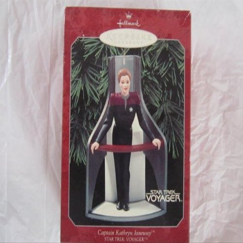 1998 Hallmark Keepsake Ornament Star Trek Voyager Captain Kathryn Janeway