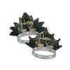 Sparkling Gold Tiaras (black & gold), 50 Tiaras per Package view 1