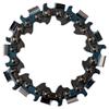KING ARTHURS TOOLS Original & Patented Replacement Lancelot 12 Tooth Chain Circlet - Fits 35812, 37812 and 31412 - for Woodworking Angle Grinder - 30012 view 1