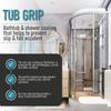 SlipDoctors Tub Grip Anti-Slip Bath & Shower Floor Solution  Fixes Slippery Fiberglass & Acrylic Bathtub or Showers  Clear Non-Slip Textured Coating view 4