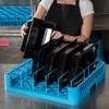 CARLISLE Tray Rack Meal Delivery 4 Blu Opticlean, 1 EA view 4