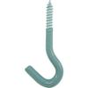 Crawford Vinyl Coated Gray Steel Small Storage Hook 30 lb. capacity 2 pk view 1