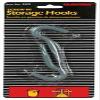 Crawford Vinyl Coated Gray Steel Small Storage Hook 30 lb. capacity 2 pk view 3
