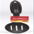 Fox Run Nylon Slotted Spoon 12" Black 400 Deg F