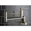 Kingston Brass KS8108DL Concord Pot Filler, 13", Brushed Nickel view 2