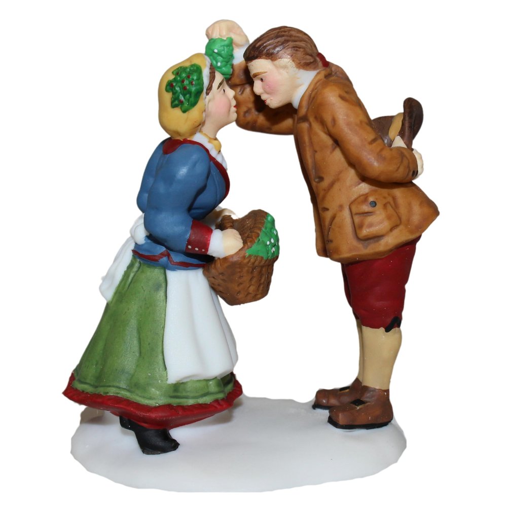 Dept 56 New England VillageUnder the Mistletoe 56631