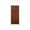 Martin Furniture Huntington Oxford Library Bookcase With Lower Doors, Burnish Finish, Fully Assembled view 3