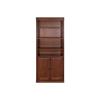Martin Furniture Huntington Oxford Library Bookcase With Lower Doors, Burnish Finish, Fully Assembled view 4