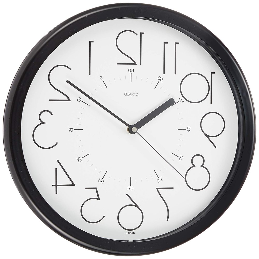 (Suntel) Santeru QL886 Reverse Watch, Made in Japan, White