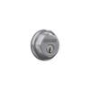 Schlage B60 N 626 Deadbolt, Keyed 1 Side, Highest Residential Security, Satin Chrome view 1