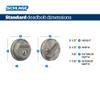 SCHLAGE B62N716 Deadbolt, Keyed 2 Sides, Aged Bronze view 2