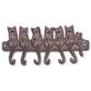 Anecdotal Aardvark Seven Cat Key Hook view 1