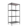 Alera Industrial Wire Shelving Starter Kit SHELVING,WIRESTART36X24BK G2040FLAWH (Pack of2) view 1