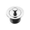 Bath Plug in Flat Black view 1