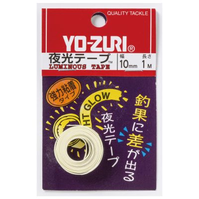 YO-Zuri Miscellaneous Goods/Accessories: Luminous Tape, 0.4 inches (10 mm), 3.3 ft (1 m) Roll