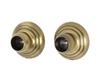 Alno A9046-AE Traditional Embassy Shower Rod Brackets, Antique English view 1