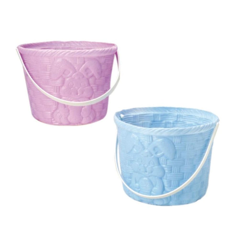 U.S. Toy ED158 Plastic Easter Baskets (Pack of 12)