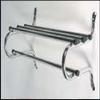 Gaychrome Traditional Chrome Coat Rack, 17 inch Height - 1 each. view 1