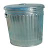 Magnolia Brush 20-Gallon Pre-Galvanized Trash Can with Lid view 1