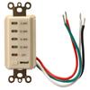 Woods 59720WD In-Wall 30-Minute digital countdown timer; Light Almond view 1