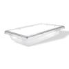 Carlisle FoodService Products Storplus Food Storage Container with Stackable Design for Catering, Buffets, Restaurants, Polycarbonate (Pc), 2 Gallons, Clear view 1
