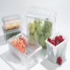 Carlisle FoodService Products Storplus Food Storage Container with Stackable Design for Catering, Buffets, Restaurants, Polycarbonate (Pc), 2 Gallons, Clear view 2