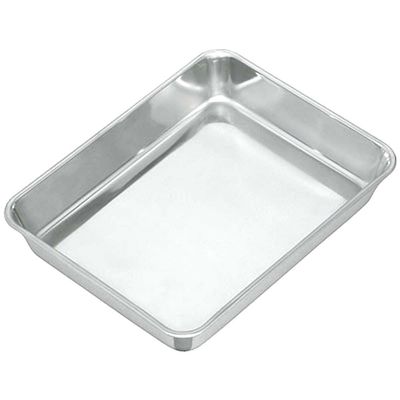 AS ONE Stainless Steel Trays Segmented in 15/1-4534-03