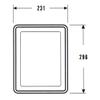 AS ONE Stainless Steel Trays Segmented in 15/1-4534-03 view 2