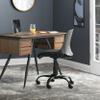 Calico Designs Back, Modern, Swivel, Office Contoured Folding Task Chair, Black/Black, 22"W x 22"D x 37.5" view 2