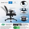 Boss Office Products Budget Mesh Task Chair in Black view 3